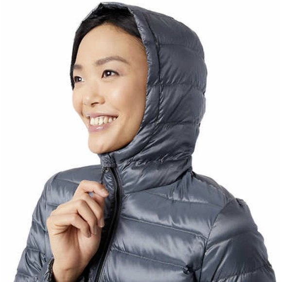Gray ladies' Lightweight Down Jacket Aventure - Picture 11 of 11